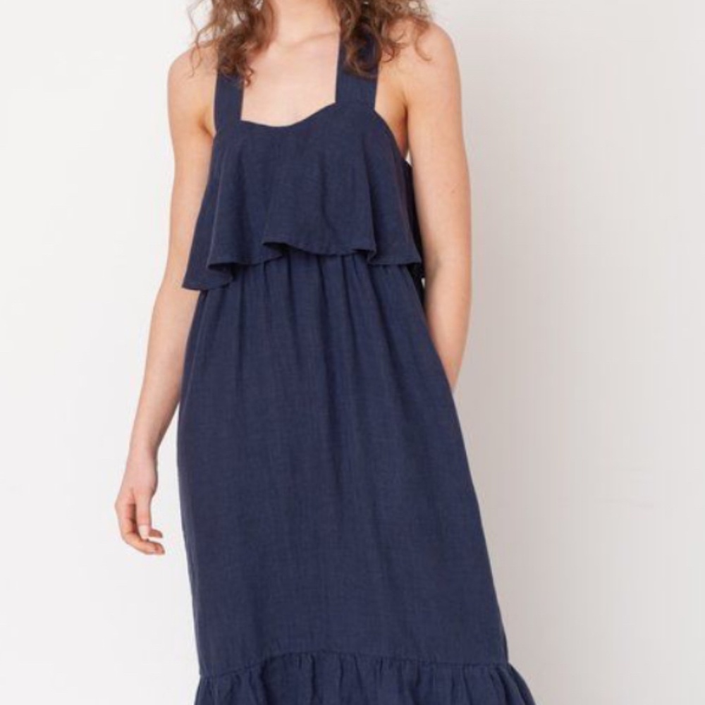 NWT Beaumont Organic Arya-May linen dress